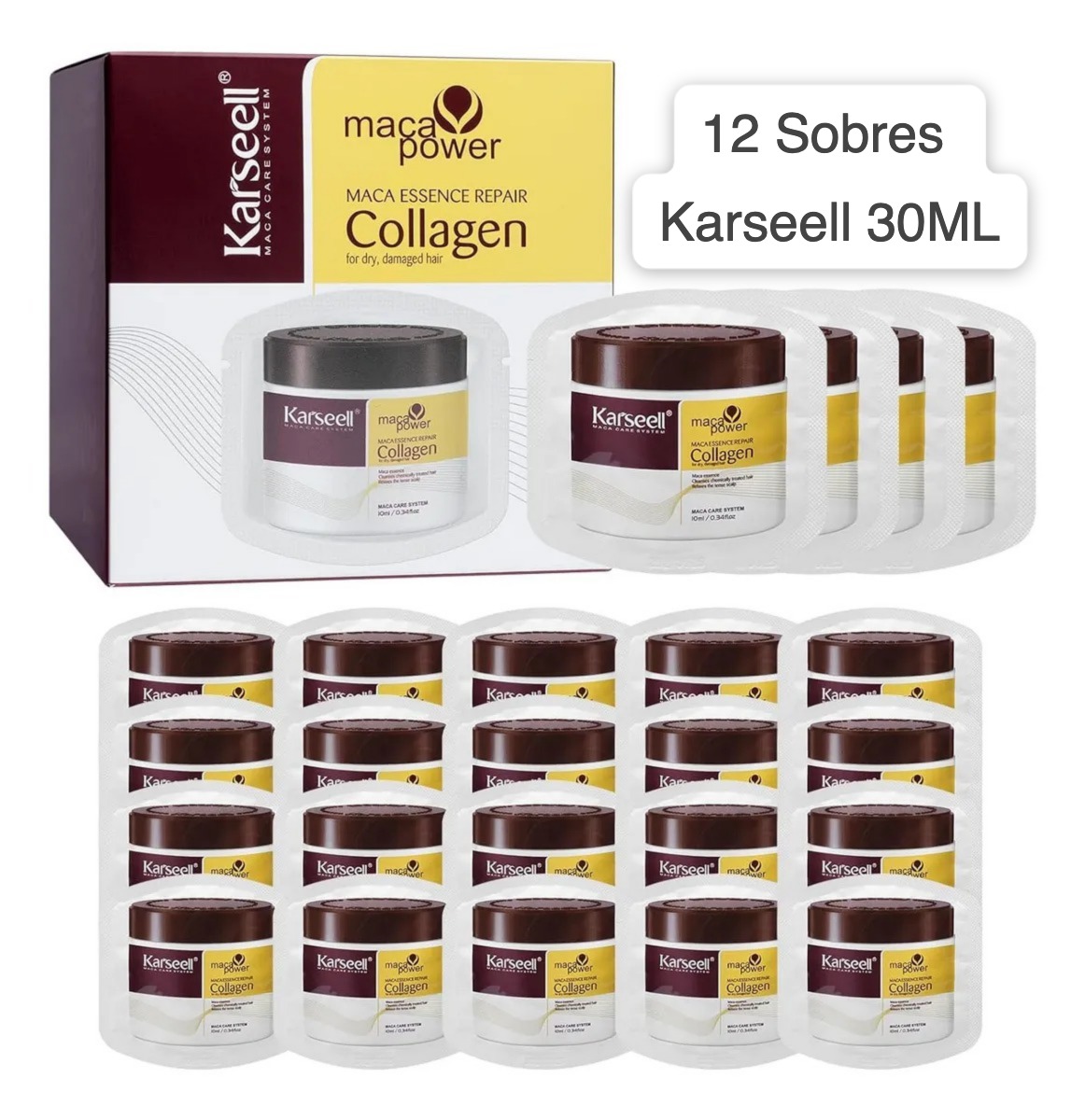 Miniatura 2 de 12 Sobres Karsell 30ml Mascarilla